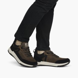 Sneakers casual din piele nubuc U0100-22