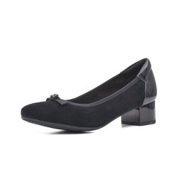 Pantofi piele intoarsa eleganti JIJI50106B 01-I
