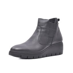 Botine cu talpa ortopedica piele naturala, IC655288 01-N