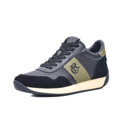 Pantofi barbati tip sneakers 3MKD789802A 01-N, negru