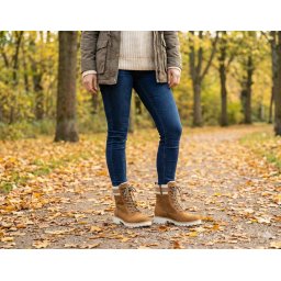 Ghete dama casual, piele naturala nubuc, D0W77-22
