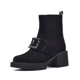 Botine dama elegante, piele naturala, K3K350088 01-I