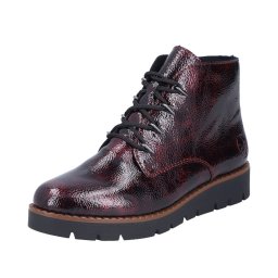 Botine dama casual, 44902-35, bordo