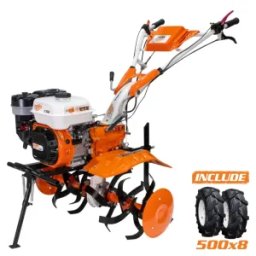 Motosapatoare RURIS 731K Start 8.5 CP, 2+1 trepte, latime lucru 56-83 cm + roti cauciuc 5.00x8