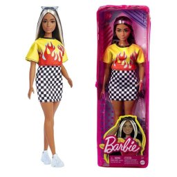 Papusa Barbie Fashionista, tinuta si accesorii , 30 cm