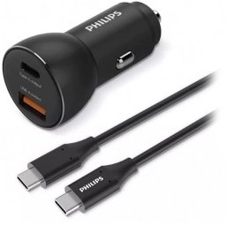 Incarcator Auto 36w USB-A SI USB Tip C PHILIPS PH-DLP2521C