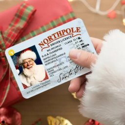 Permisul de conducere al lui Mos Craciun