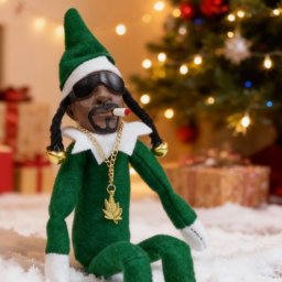 Elf on the shelf erbivor Snoop