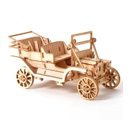 Puzzle 3D din lemn, EVNC, model Vintage car