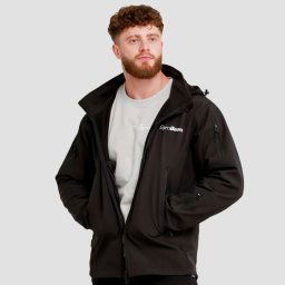 GymBeam Geacă pentru bărbați Softshell Black S
