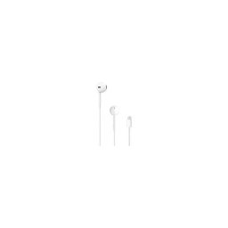 CASTI Apple EarPods- pt smartphone- cu fir- intraauriculare - butoni- microfon pe fir- conectare prin Lightning- alb- mwty3zm/at
