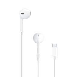 CASTI Apple EarPods- pt smartphone- cu fir- intraauriculare - butoni- microfon pe fir- conectare prin USB Type-C- alb- myqy3zm/a