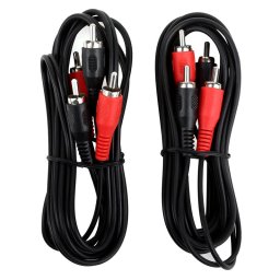 Electronic-Star Cablu de conectare 2 x 1,5 m cablu RCA (CJ-253-1.5M/2PCSET)