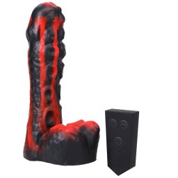 Doc Johnson - vibratoare thrusting wireless - mini cu tentacul roșu