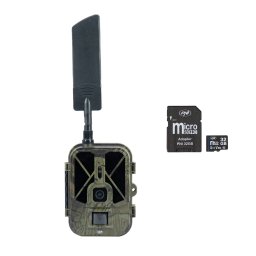 Pachet Camera vanatoare PNI Hunting 550C Internet 4G LTE, acces prin aplicatia Tuya, acumulator + Card de memorie MicroSD PNI 32