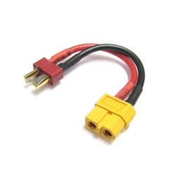 Cablu de adaptare acumulatori cu conectori XT60-Deans