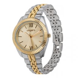Ceas Ungaro Gemma Silver Gold - Cadou Craciun