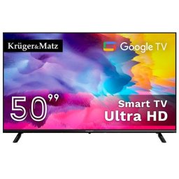 Televizor GOOGLE SMART TV 50 INCH 126CM ULTRAHD 4K KRUGER&MATZ KM0250UHD-SA