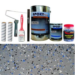 Set Vopsea Epoxidica Gri Inchis RAL 7001