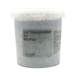 Lac Transparent Cu Sclipici Alb Reflexiv 1 Litru
