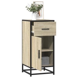 Dulap, stejar sonoma, 35,5x35x76 cm, lemn prelucrat si metal GartenMobel Dekor