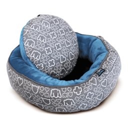 Culcus Pisici Brit Cat Bed Sea Blue, 47 cm