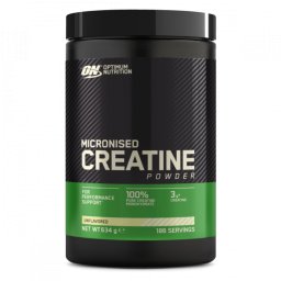 Optimum Nutrition Creatină micronizată 634 g fără aromă