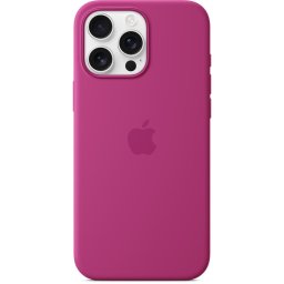 Husa Silicone Case with MagSafe pentru iPhone 16 Pro Max, Fuchsia
