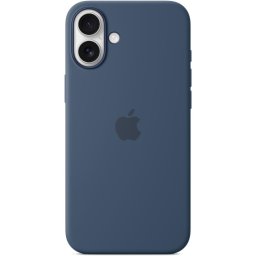 Husa Silicone case with MagSafe for iPhone 16 Plus, Denim