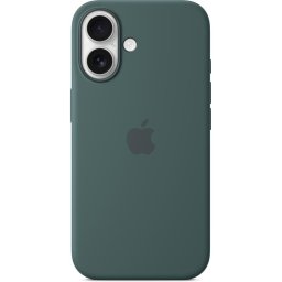 Husa Silicone case with MagSafe for iPhone 16, Lake green