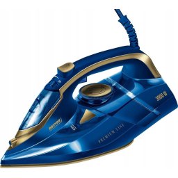 Fier de calcat 3000W 30ml talpa din ceramica MZE-24/G Negru-Albastru