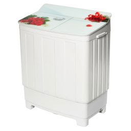 Masina de spalat rufe semiautomata BMS-75, 7.5 Kg, Capacitate rufe stoarcere 6Kg, 500 W, Alb