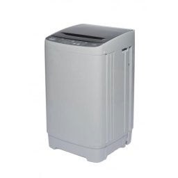 Masina de spalat rufe semiautomata BMS-80 8 kg, 10 Programe spalare, Display Led, 700 RPM, 355 W, storcator incorporat, Gri