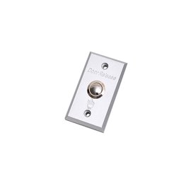 Buton de acces incastrabil din aluminiu, comanda NO, A50