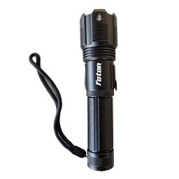 Lanterna premium Foton Super 0433 USB-C cu zoom, LED 10W