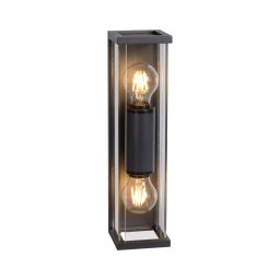Aplică de exterior Lucide 27885/02/30 CLAIRE 2xE27/15W/230V IP54