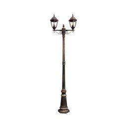 Lampă de exterior Redo 9609 SEVILLA 2xE27/42W/230V IP44 auriu/patină