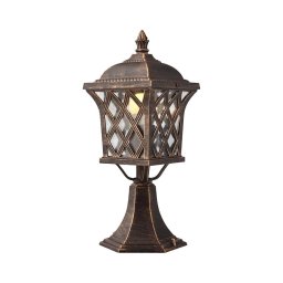 Lampă de exterior Redo 9953 BREMEN 1xE27/42W/230V IP23 auriu/patină