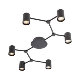 Spot Redo 01-4048 WEBB 6xGU10/10W/230V negru