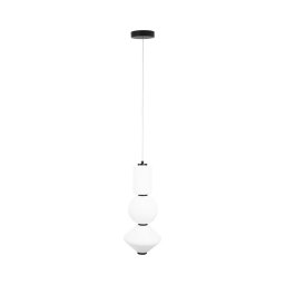 Lustră LED pe cablu MAXLIGHT P0468 AKIKO LED/23W/230V d. 20 cm alb