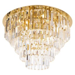 Plafonieră MAXLIGHT C0206 MONACO 15xG9/40W/230V d. 60 cm auriu