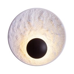 Aplică LED MAXLIGHT W0325 OYAKA LED/5W/230V d. 29 cm alb/negru
