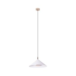 Lustră LED pe cablu MAXLIGHT P0505 VULCANO LED/5W/230V d. 30,5 cm alb