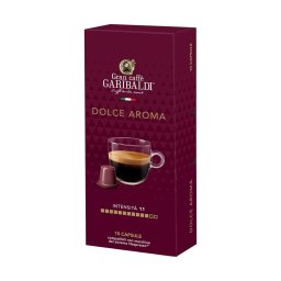 Garibaldi Dolce Aroma capsule compatibile Nespresso 10 buc