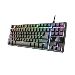 Tastatura Trust GXT 833 Thado keyboard USB Dutch Black, Silver