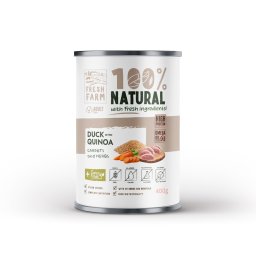 Fresh Farm Coarse pate with duck, quinoa, carrots and herbs 400g