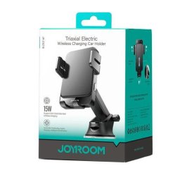 Suport auto telefon Joyroom JR-ZS219-DASH, magnetic, incarcare wireless 15W, bord sau ventilatie, negru