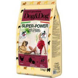 Hrana uscata pentru caini Dog&Dog Expert Premium, Ingrijire Crestere musculara, 3kg