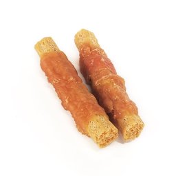 Recompense pentru caini Agility, Carne de Pui si Cod infasurata, 400g