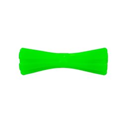 Jucarie din cauciuc eco pentru caini, forma de Gantera, 15 cm, verde